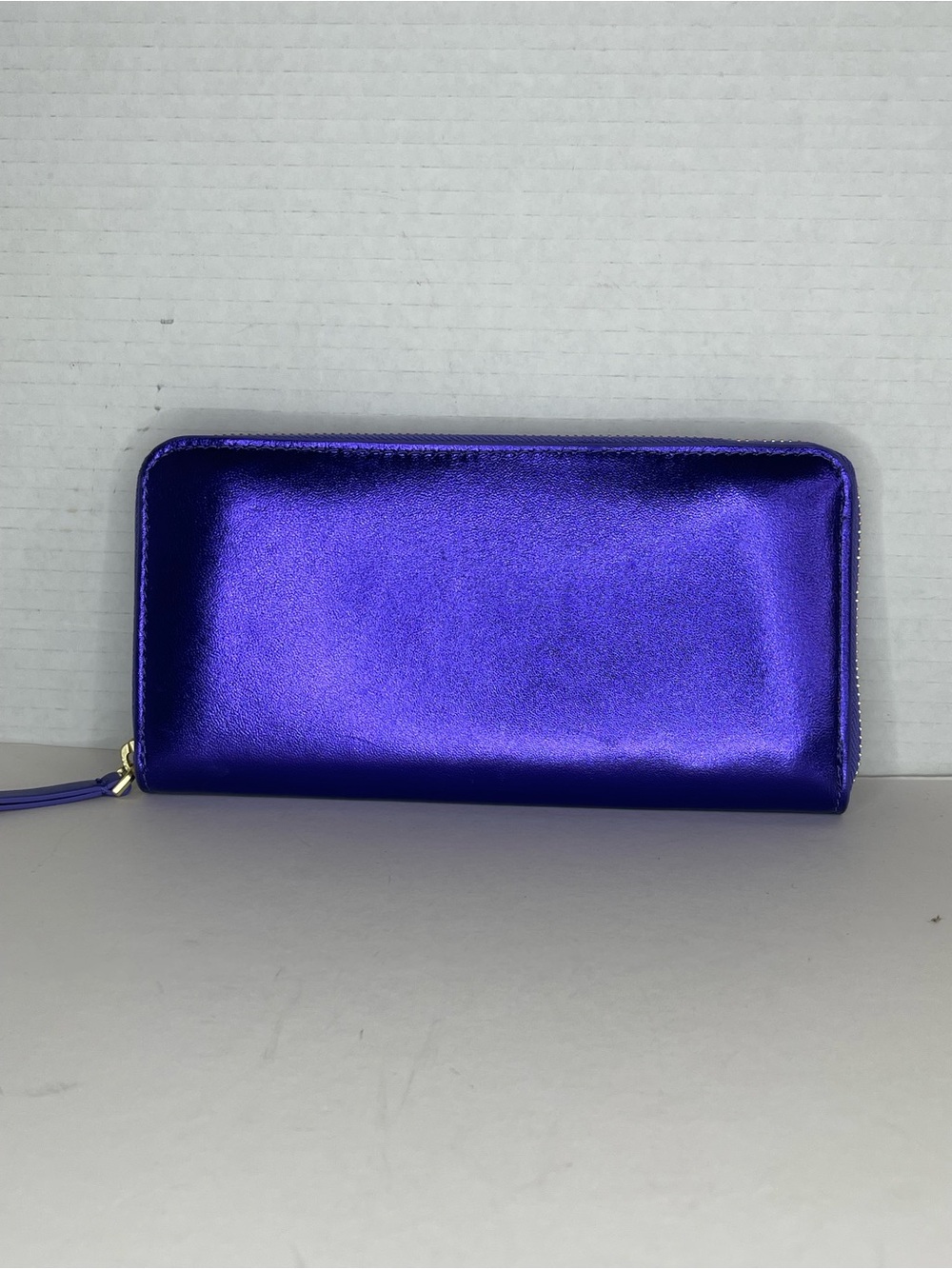 Vera Bradley Shiny Purple Zip-Around Wallet